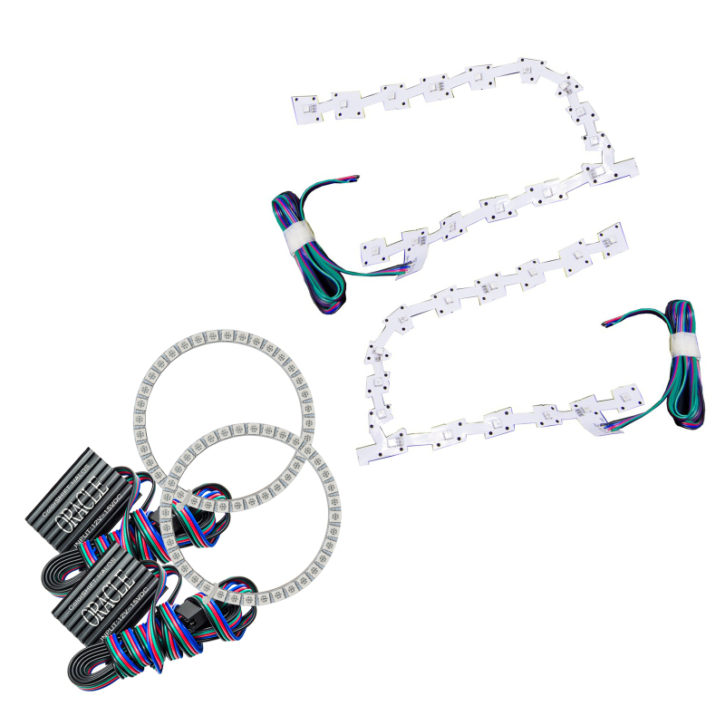 Chrysler 300C Headlight Halo Kit - ORACLE Lighting - ColorSHIFT - `11-`19