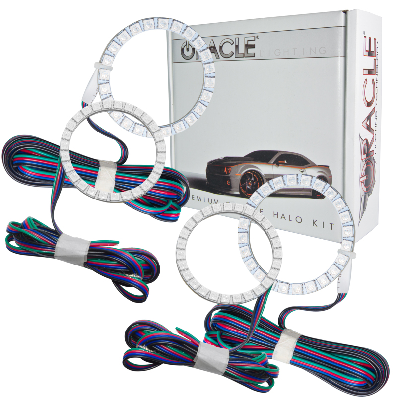 Chevrolet Corvette C6 Headlight Halo Kit - ORACLE Lighting - ColorSHIFT w/o Controller - `05-`13