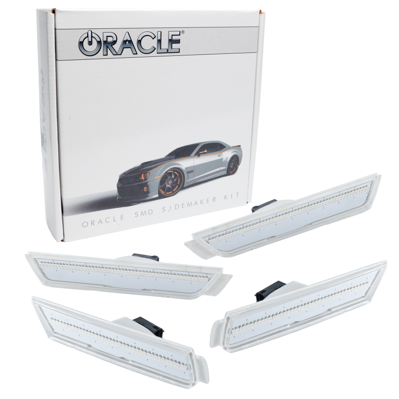 Chevrolet Camaro Sidemarker Kit - ORACLE Lighting - Concept with 3528 Bridgelux LEDs - Clear - `10-`15