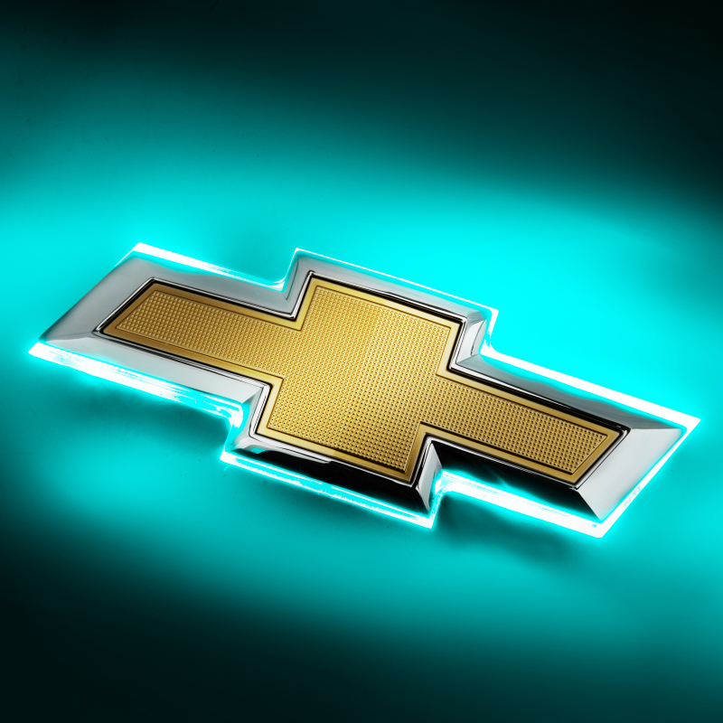 Chevrolet Camaro Illuminated Emblems - Rear - ORACLE Lighting - Dual Intensity - Aqua - `16-`19