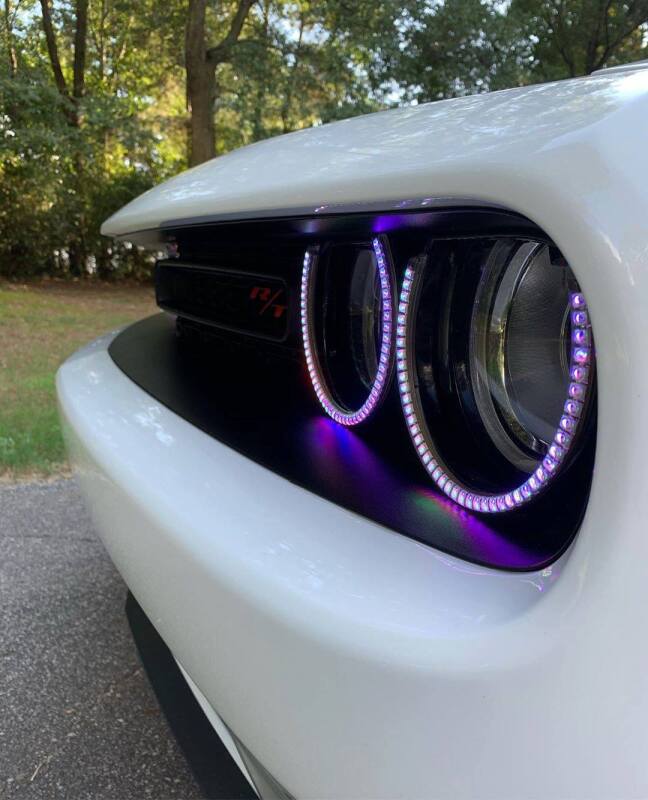 Dodge Challenger Headlight Halo Kit - ORACLE Lighting - Dynamic ColorSHIFT Surface Mount - `15-`21