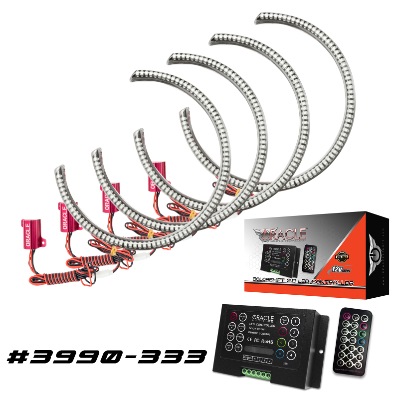 Dodge Challenger Halo Kit - ORACLE Lighting - ColorSHIFT 2.0 Controller - `15-`21