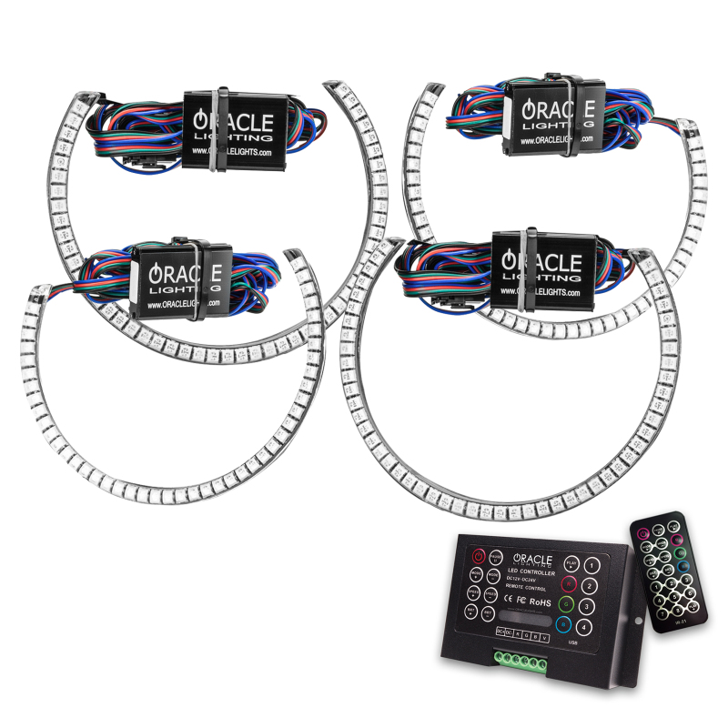 Dodge Challenger Halo Kit - ORACLE Lighting - ColorSHIFT 2.0 Controller - `15-`21
