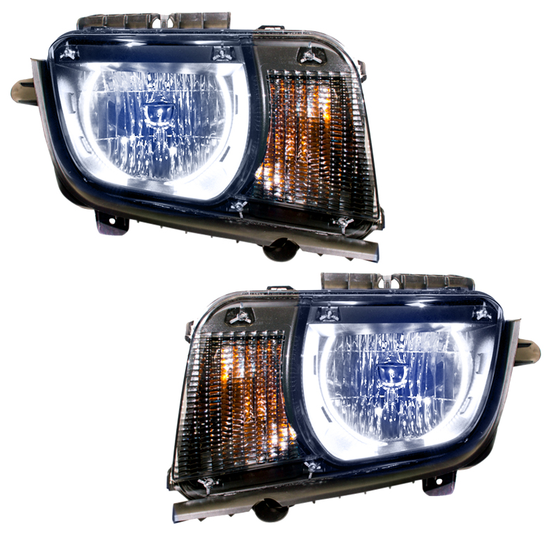 Chevrolet Camaro Headlight Assemblies - ORACLE Lighting - SMD Pre-Assembled Headlights - White - `10-`13