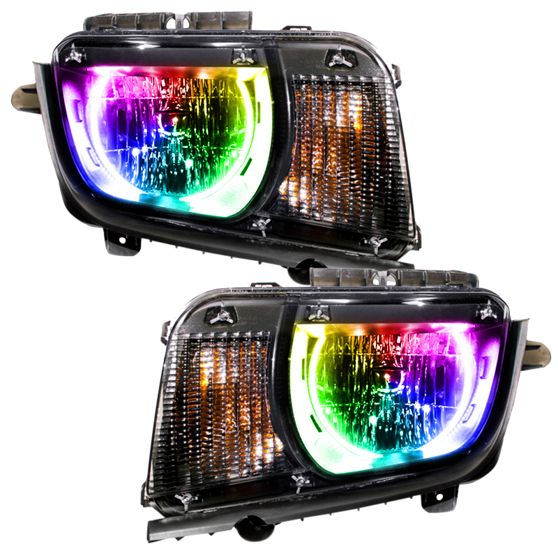 Chevrolet Camaro Headlight Assemblies - ORACLE Lighting - SMD HL (Non-RS) - ColorSHIFT Dynamic - `10-`13