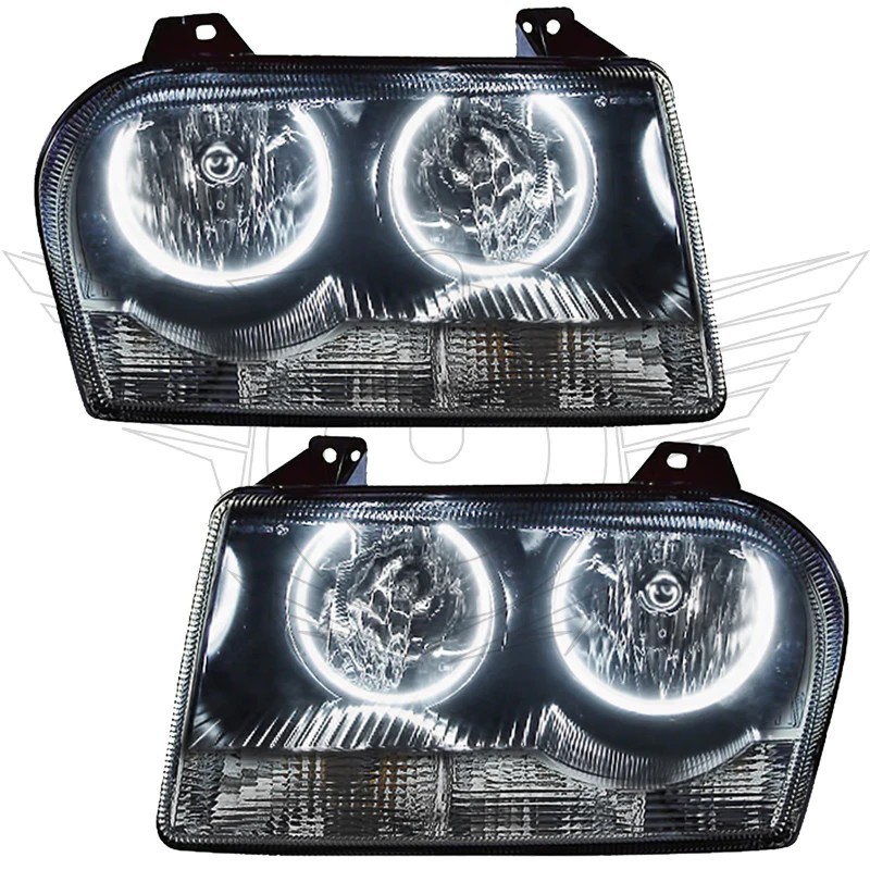 Chrysler 300 Headlight Assemblies - ORACLE Lighting - SMD HL - ColorSHIFT w/ BC1 Controller - `05-`10