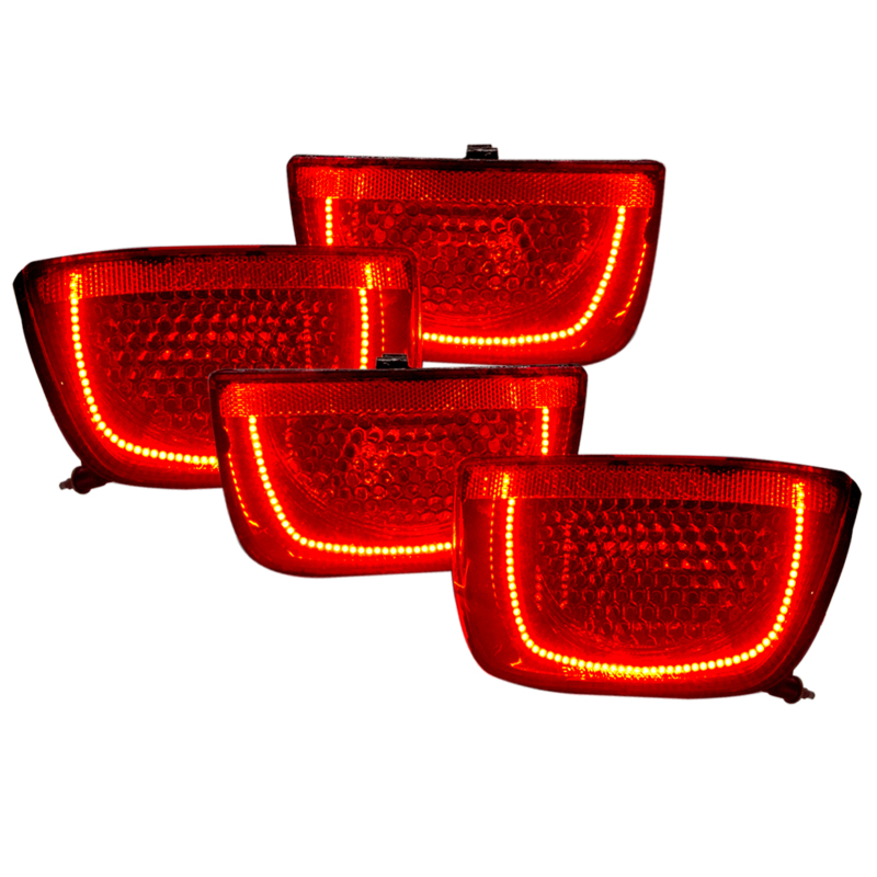 Chevrolet Camaro Tail Light Assemblies - ORACLE Lighting - LED TL 2.0 (Non-RS) - Red - `10-`13