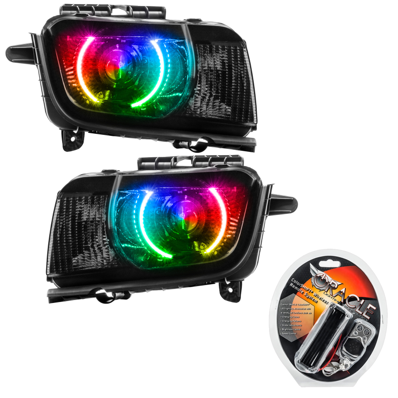 Chevrolet Camaro Headlight Assemblies - ORACLE Lighting - ColorSHIFT - `10-`13