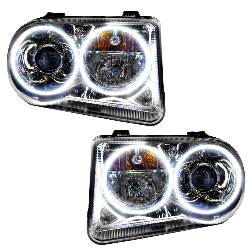 Chrysler 300C Headlight Assemblies - ORACLE Lighting - SMD HL - HID - NO BULBS - White - `05-`10