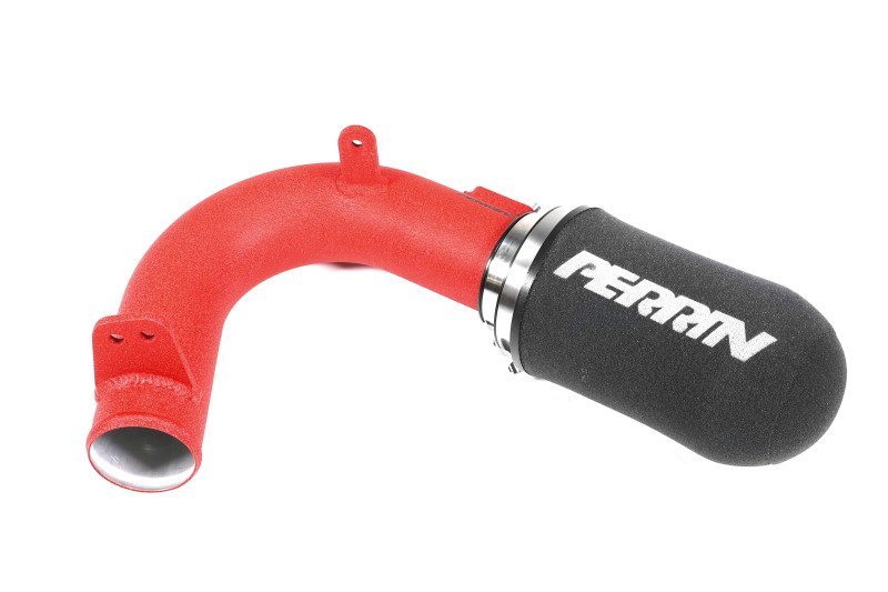 Subaru WRX Performance Air Intake - Perrin Performance - Cold-Air w/Heatshield - Red - `15-`21