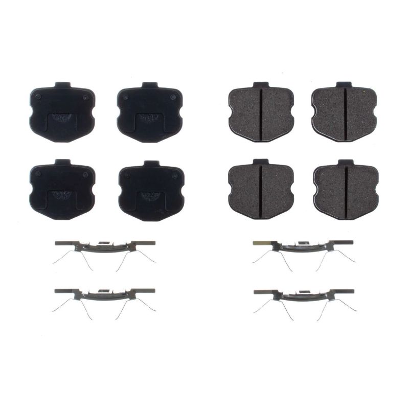Chevrolet Corvette Brake Pads - Rear - PowerStop - Z17 Evolution Ceramic - `06-`13