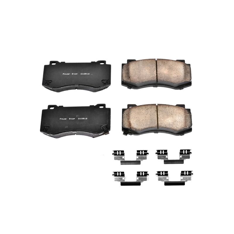 Chrysler 300 Brake Pads - Front - PowerStop - Z17 Evolution Ceramic - `05-`10
