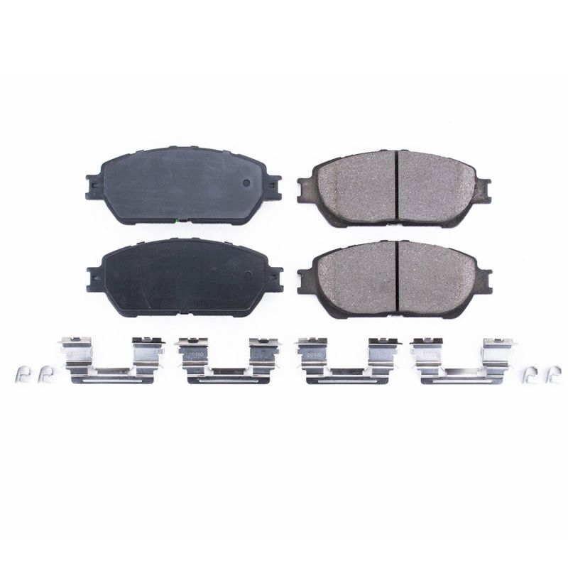 Toyota Tacoma Brake Pads - Front - PowerStop - Z17 Evolution Ceramic - `05-`15