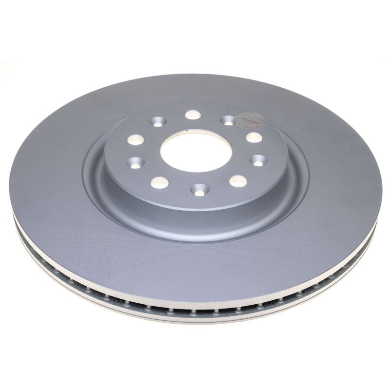 Chevrolet Corvette Brake Rotor (1) - Rear - PowerStop - Evolution Coated - Silver - `20-`21