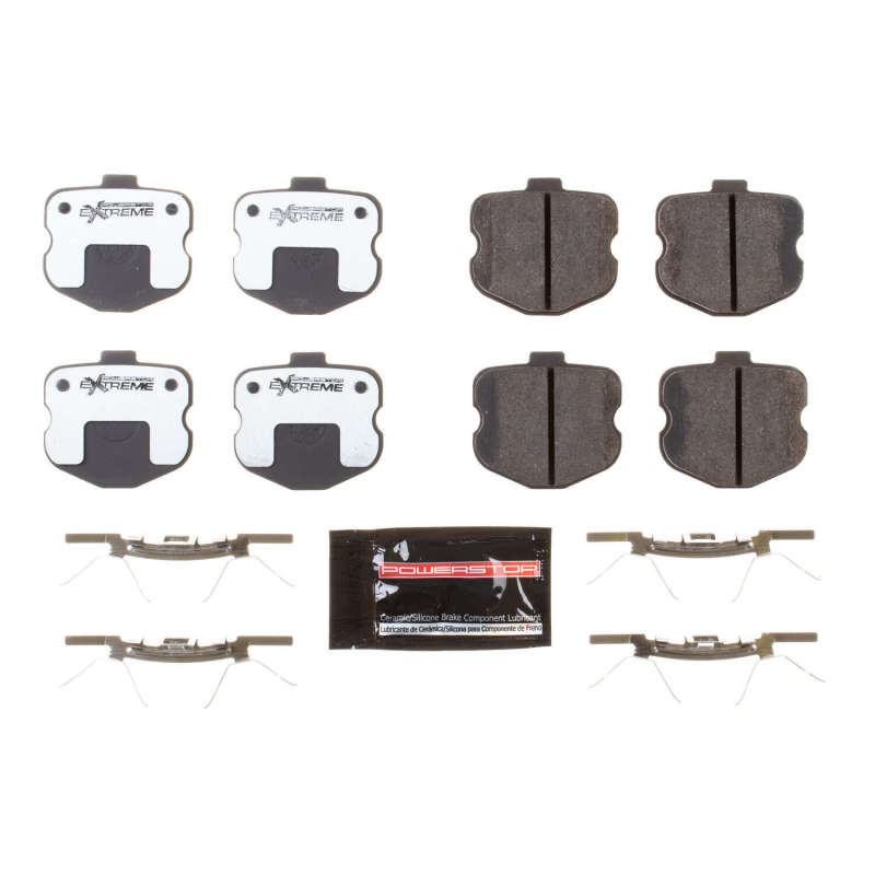 Chevrolet Corvette Brake Pads - Rear - PowerStop - Z26 Extreme Street - `06-`13
