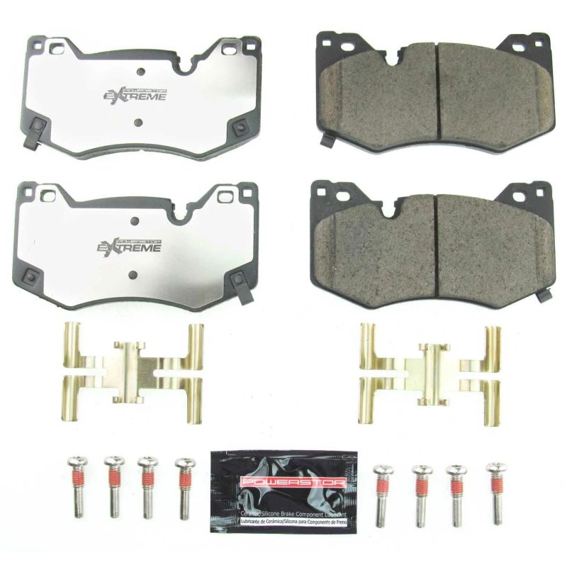 Chevrolet Corvette Brake Pads - Front - PowerStop - Z26 Extreme Street - 2020