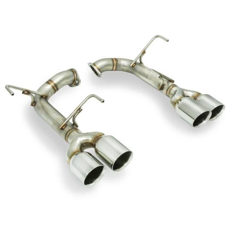 Subaru WRX Performance Exhaust - Rear - Remark - Axle Back w/Stainless Steel Double Wall Tip - 2015
