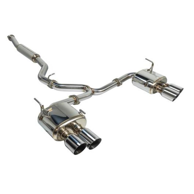 Subaru WRX Performance Exhaust - Remark - Cat Back, Single Non-Resonated - 2015