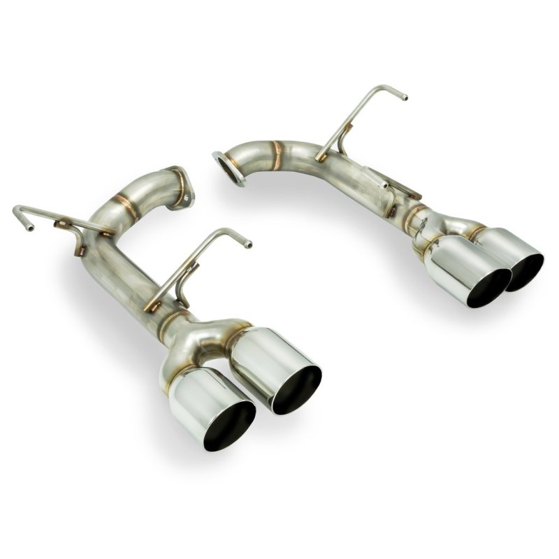 Subaru WRX Performance Exhaust - Rear - Remark - Axle Back Exhaust with Titanium Stainless Single Wall Tip - 2015