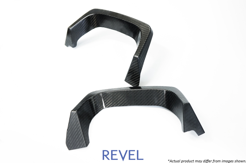 Subaru WRX Muffler Garnish - Left & Right - Revel - RVL GT Dry Carbon - `15-`18