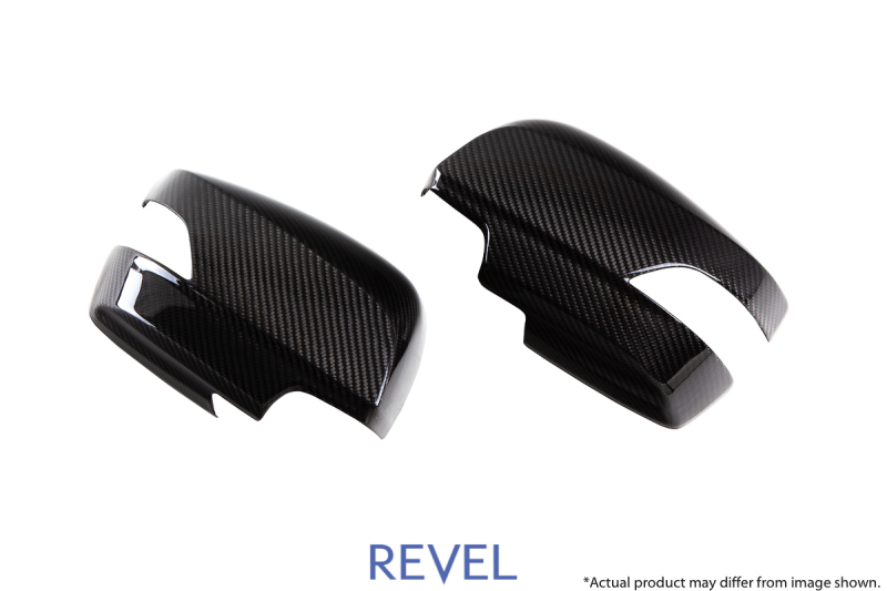 Subaru WRX Mirror Covers - Left & Right - Revel - GT Dry Carbon - Carbon - `15-`18