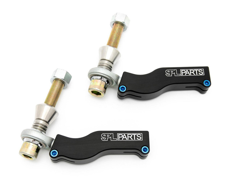 Toyota GR Supra Tie Rod Ends - SPL Parts - Bumpsteer Adjustable - Blue Anodized - 2020