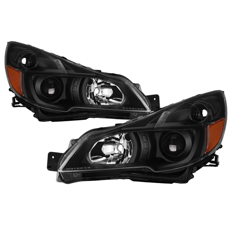 Subaru Legacy Headlights - SPYDER - xTune OEM Style - Black - `13-`14
