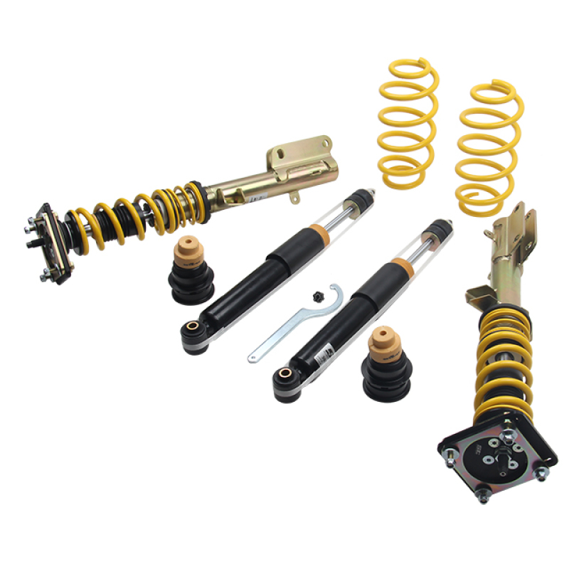 Ford Mustang Coilover Suspension Kit - Front - ST Suspensions - XTA Coilovers with Adjustable Damping - `05-`14