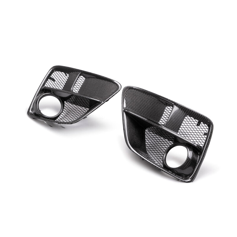 Subaru WRX Fog Light Surrounds (2) - Seibon - 3K 2X2 Twill Weave - Carbon Fiber - `15-`17