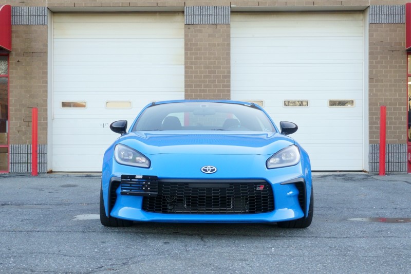 Subaru WRX License Plate Relocation Kit - Front - Turbo XS - TowTag - Black - 2022+