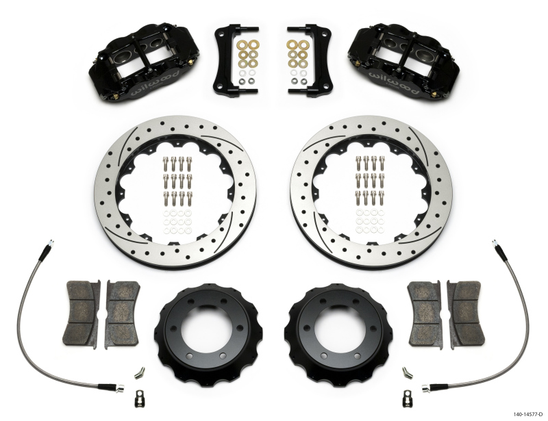 Toyota Tacoma Brake Kit - Front - Wilwood - Narrow Superlite 6R + 12.88in Drilled Rotor - `05-`15