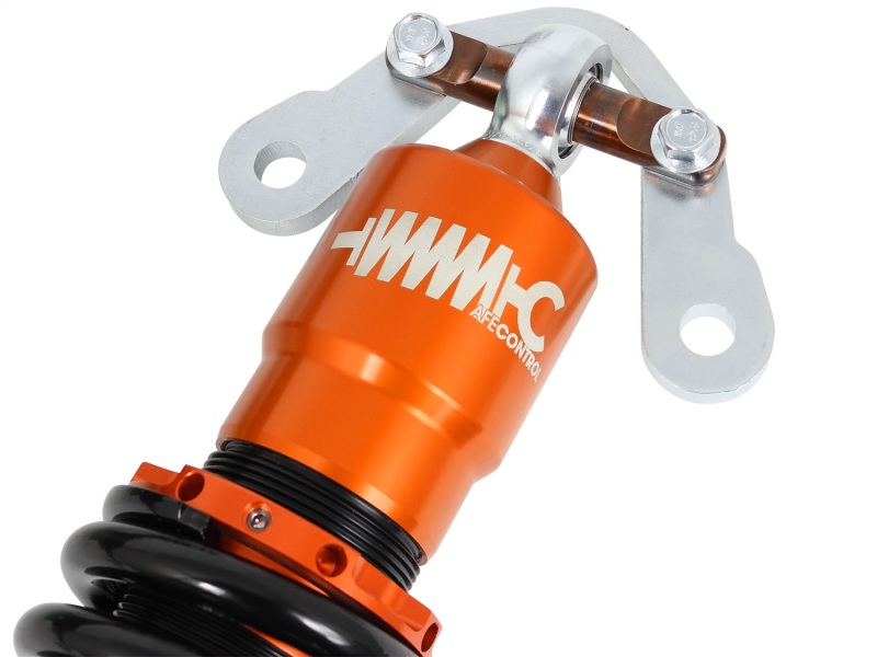 Ford Mustang Coilover Suspension Kit - Front + Rear - aFe - Featherlight Single Adjustable Street/Track - `15-`25