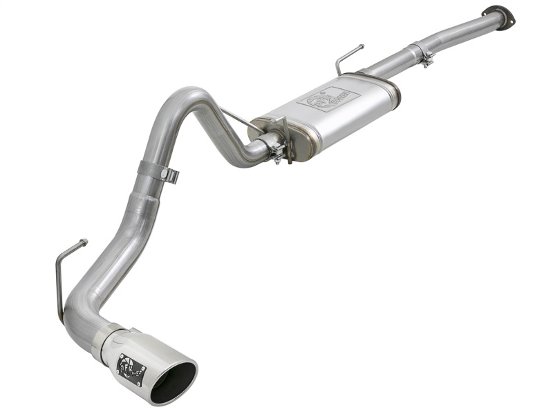 Toyota Tacoma Performance Exhaust - aFe - MACH Force-Xp 2-1/2in 304 SS Cat-Back - Polished - `16-`23