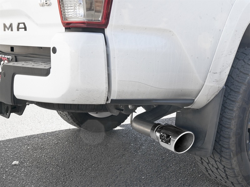 Toyota Tacoma Performance Exhaust - aFe - MACH Force-Xp 2-1/2in 304 SS Cat-Back - Polished - `16-`23