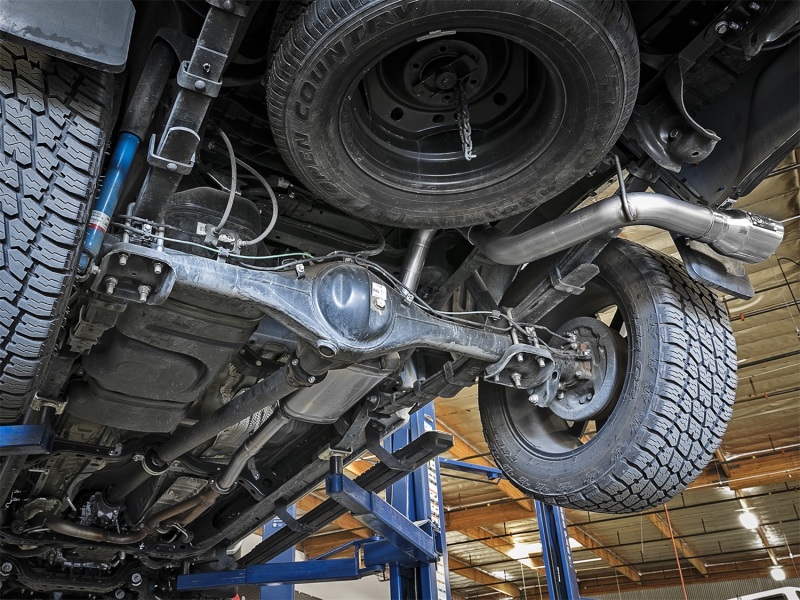 Toyota Tacoma Performance Exhaust - aFe - MACH Force-Xp 2-1/2in 304 SS Cat-Back - Polished - `16-`23