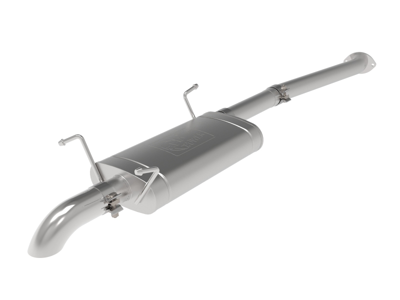 Toyota Tacoma Performance Exhaust - aFe - Cat Back Rock Basher 2.5in 409 Stainless - `16-`20