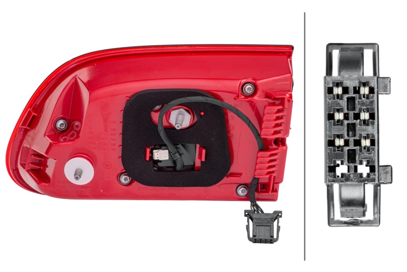 Porsche Macan Tail Light - Left Rear Inner - Hella - LED - `15-`18