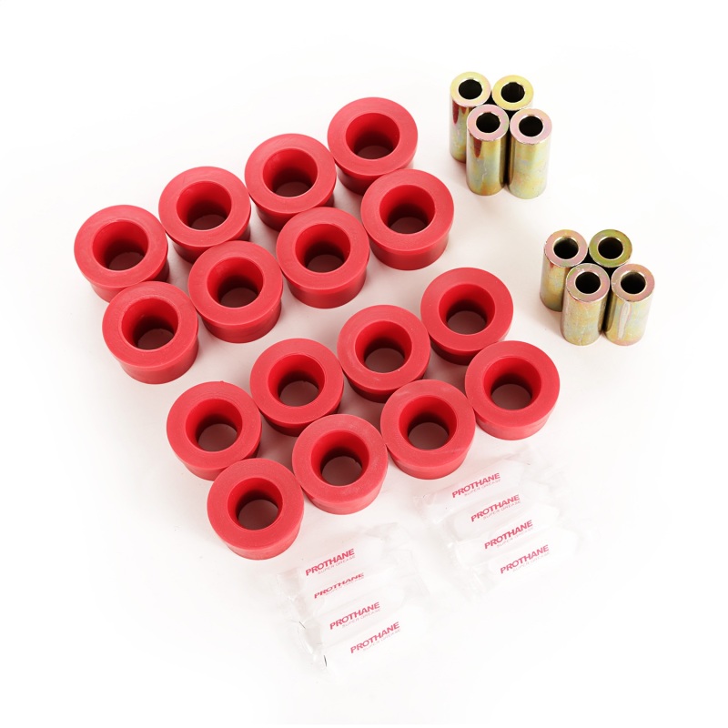 Jeep Wrangler JK Control Arm Bushing Kit - Rear - Rugged Ridge - Polyurethane - Black - `07-`18