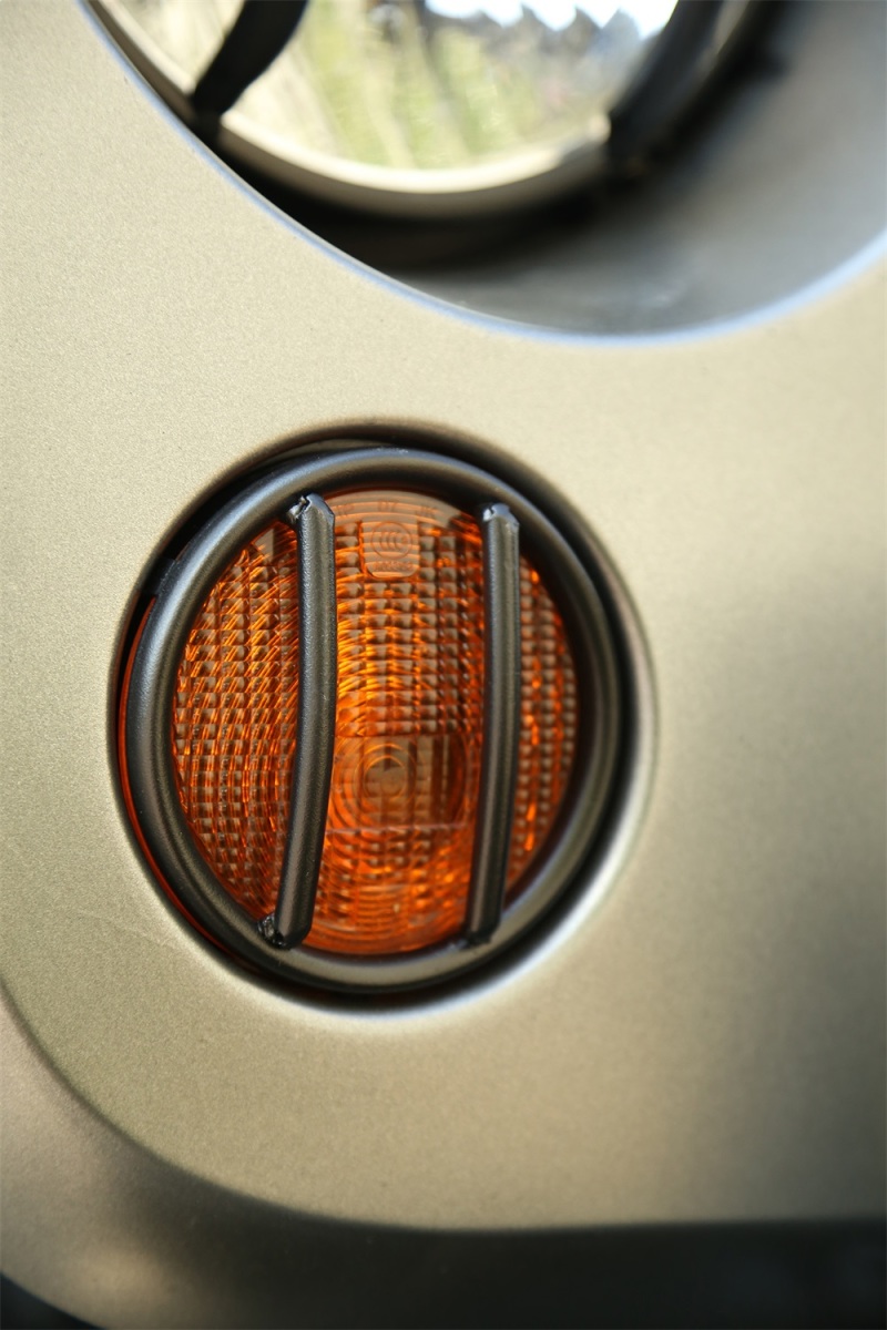 Jeep Wrangler JK Turn Signal Euro Guards - Rugged Ridge - Textured Black - `07-`18