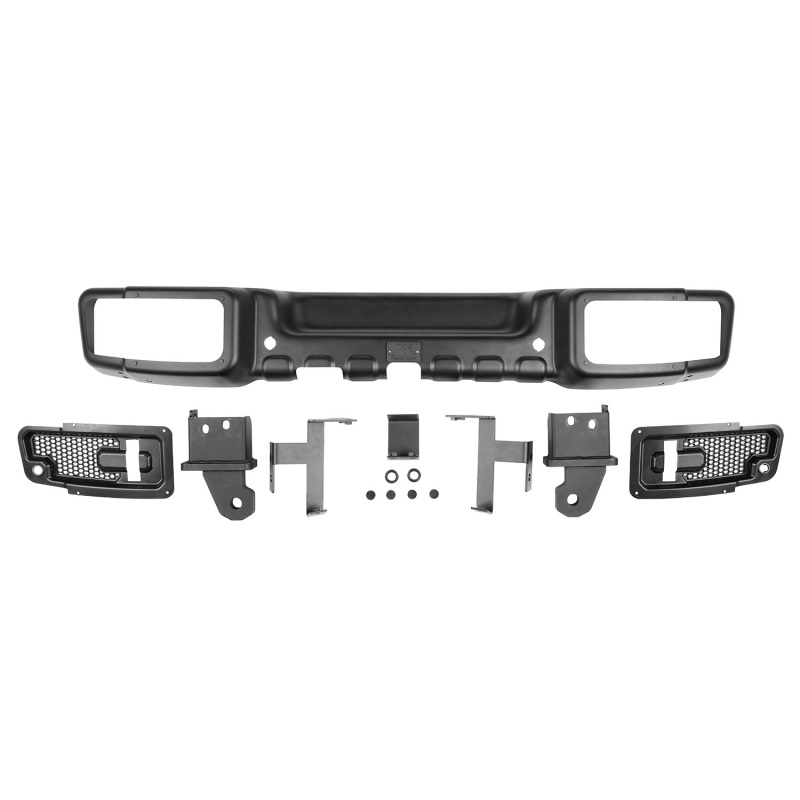 Jeep Wrangler JL Bumper - Rear - Rugged Ridge - Spartacus - Black - `18-`21