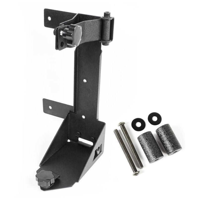 Jeep Wrangler JK Off-Road Jack Mounting Bracket Kit - Rugged Ridge - `07-`18