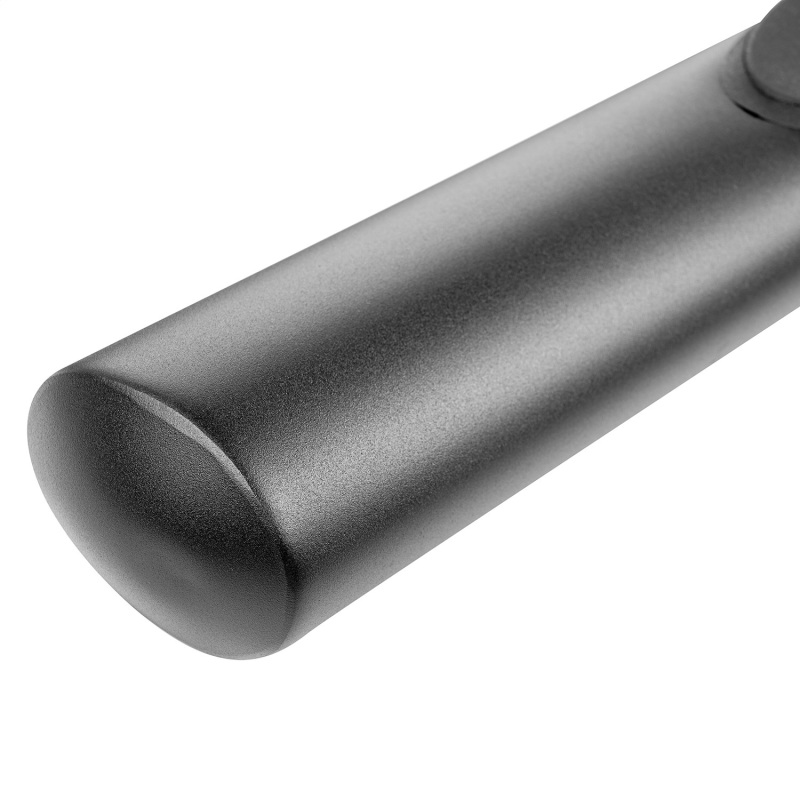 Jeep Gladiator Side Steps - Rugged Ridge - 4-inch Oval - Textured Black - `20-`22