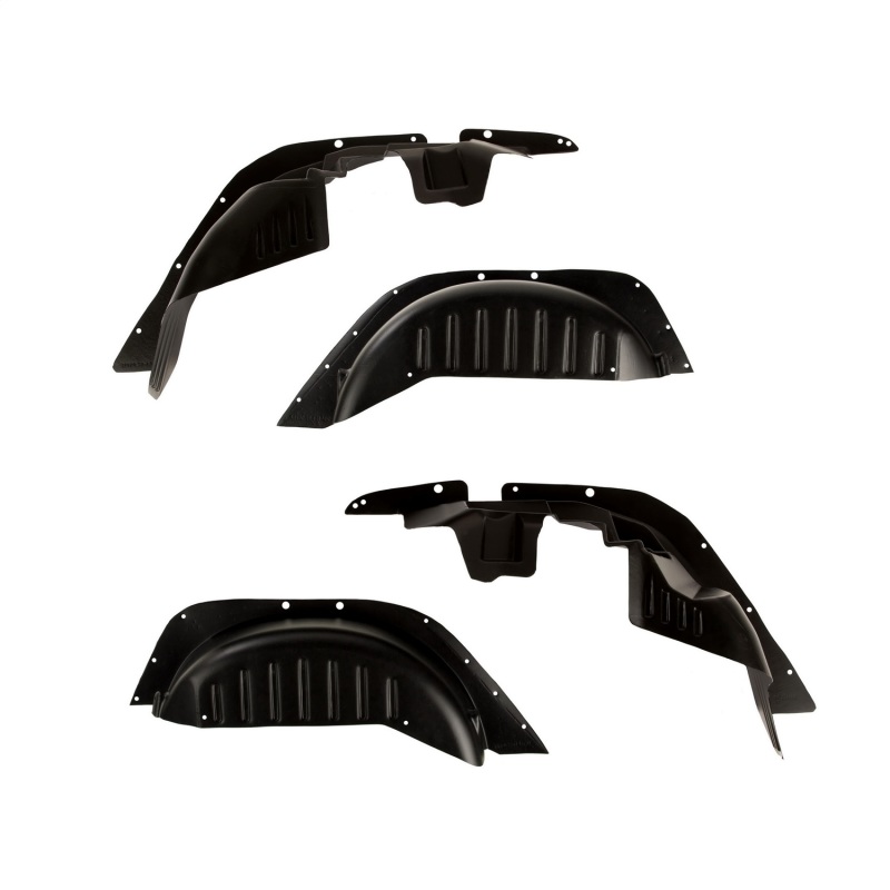 Jeep Wrangler JK Armor Fenders and Liner Kit - Front, Rear - Rugged Ridge - XHD - Black - `07-`18