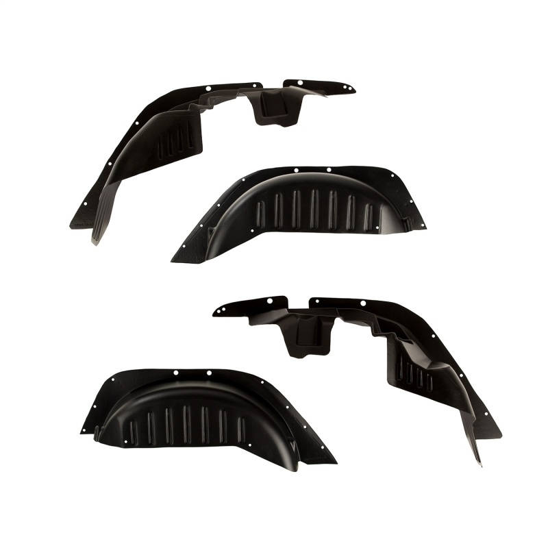 Jeep Wrangler JK Fender Liner Kit - Front + Rear - Rugged Ridge - Gen 2 All-Terrain - `07-`18