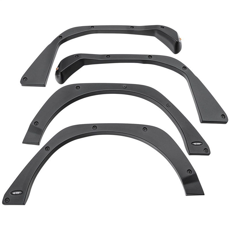 Jeep Wrangler JL Fender Flare Delete Kit - Front/Rear - Rugged Ridge - Textured - Black - `18-`22