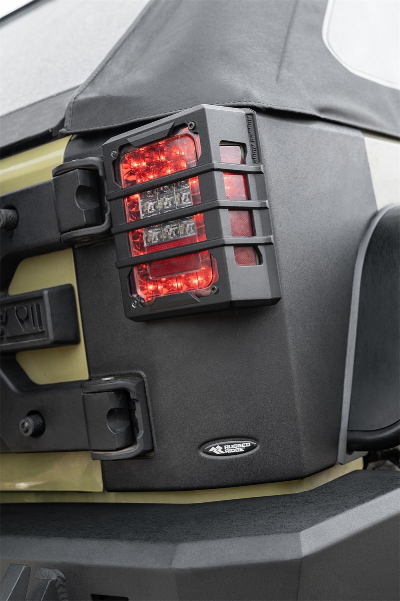 Jeep Wrangler JK Body Armor - Rear - Rugged Ridge - 2018