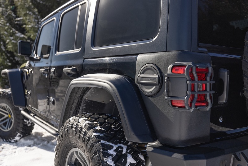 Jeep Wrangler JL Body Armor - Rear - Rugged Ridge - Black - `18-`22