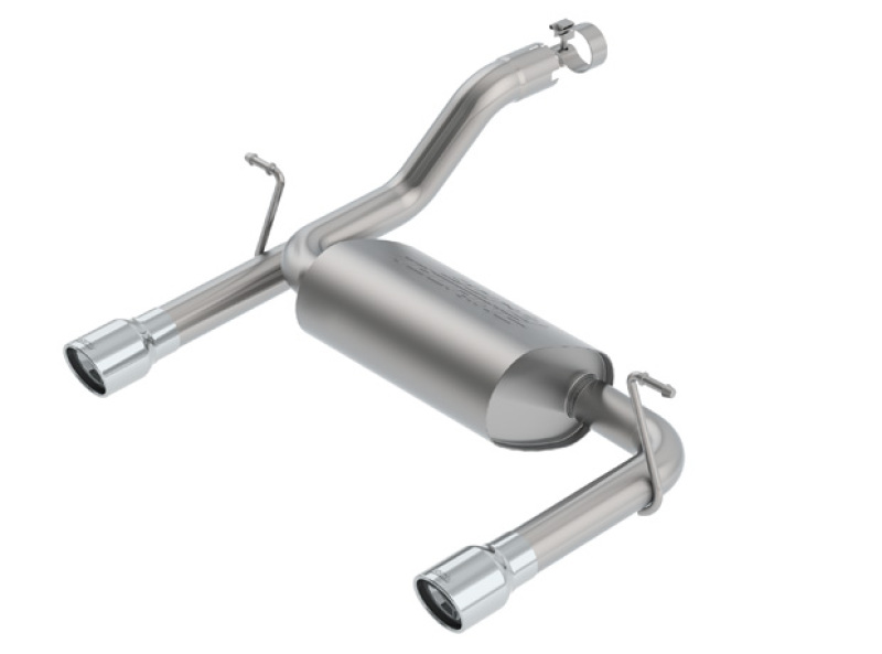 Jeep Wrangler JL Axle Back Exhaust - Borla - Touring - 3.6L V6 - `18-`23
