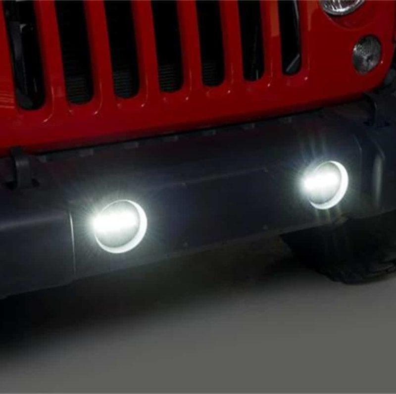 Jeep Wrangler JK Luminix High Power LED Fog Lamps - Putco - `10-`18