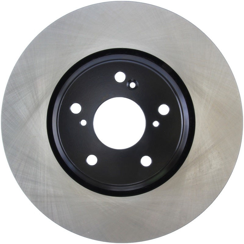 Honda Civic Brake Rotor (1) - Front - Stoptech - Cryostop Blank - Black - `17-`20